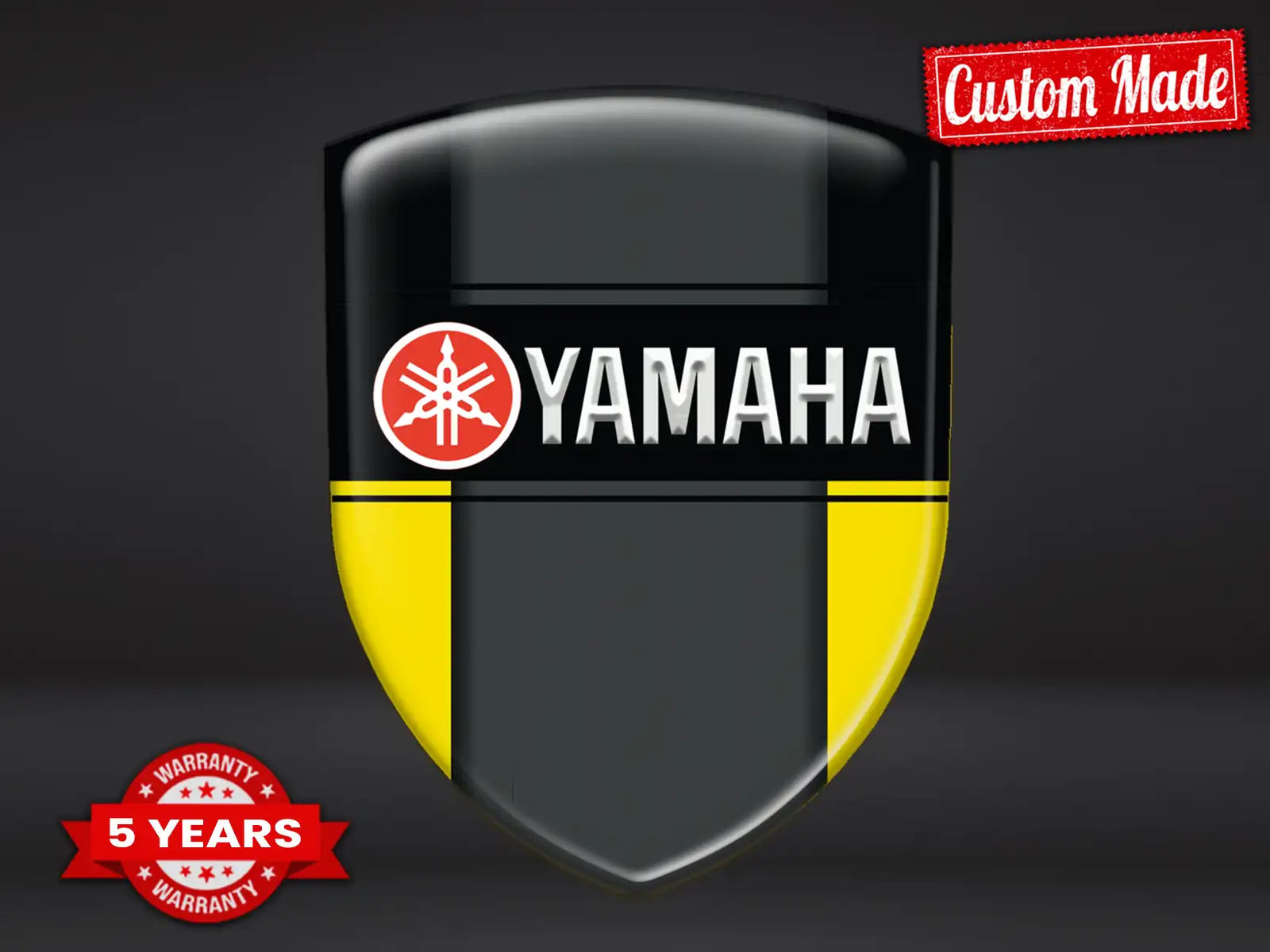 Yamaha Étiquettes Affaires Style Max Pro Résistantes